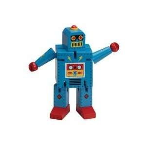  Robot X 7 Bendable Hardwood Robot   Blue Toys & Games