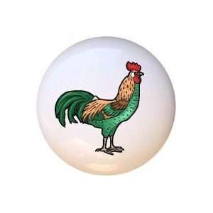 Rooster Chicken Drawer Pull Knob