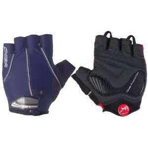  Chiba Mens Road Team Cycling Gloves   1 Pair, Medium, Blue 