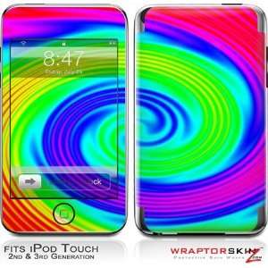  iPod Touch 2G & 3G Skin and Screen Protector Kit   Rainbow 