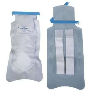  Bag, Ice, Clamp closure, Velcro strap, 5x12 Health 
