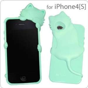  Sky Blue KiKi Case Kitten iPhone 4S/4 Cover Electronics