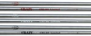 CRAZY BLACK CBI 80 LIMITED 6 irons SHAFTS f/IRON JAPAN 104 110g  