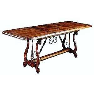  Spanish Colonial Extension Dining Table