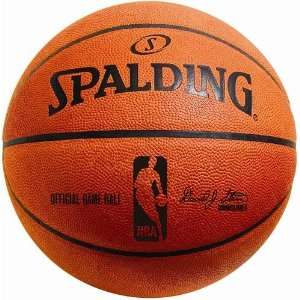  Spalding Official NBA Leather Game Basketball Sports 