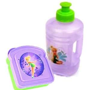   Fairies Tinkerbell Lunch Set (Water Bottle & Sandwich Box) Baby
