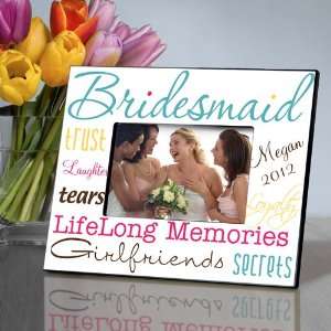  Personalized Classic Tones Bridesmaid Frame Baby