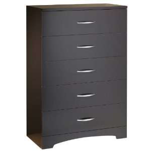  South Shore Step One Contemporary Chocolate 5 Drawer Chest 