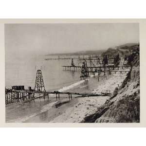   Beach Southern California   Original Photogravure