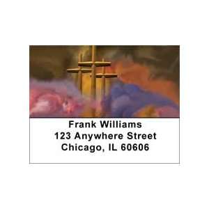  Golden Crosses Address Labels