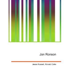 Jon Ronson Ronald Cohn Jesse Russell  Books