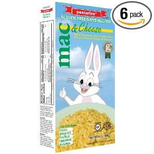 Pastariso White Rice Mac and Yellow Cheese (Rabbit), 6 Ounce (Pack of 