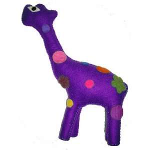  Cheppu Felt Giraffe Extra Large Toy Purple Toys & Games