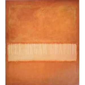 Mark Rothko 19W by 22H  Untitled, No. 11 CANVAS Edge #6 1 1/4 L 