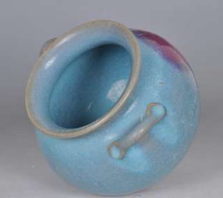 Rare 18th century Song Dynasty Jun porcelain pot  