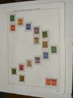 Collection stamps of Italian colonies 1893 1986.  