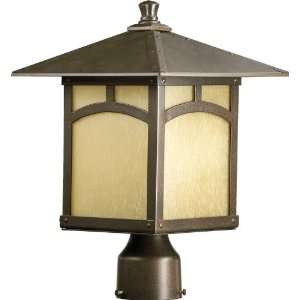  Sorrel Family 1 Light Oiled Bronze Outdoor Post Lantern 