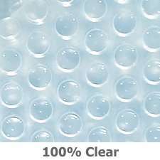 Bubble solar blanket / pool cover 16mil 16 x 24 clear H W  