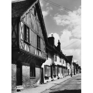  Timbered and Plastered Houses Which Line the Streets of Saffron 