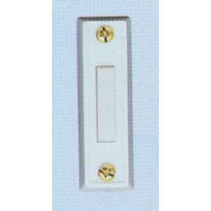   Round Lighted White Pushbutton for Entrance Chimes