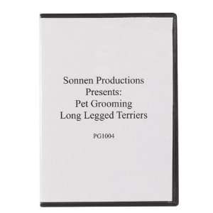  Sonnen Productions Pet Grooming DVD, Long Legged Terriers 