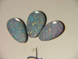 BUTW Free Form opal doublet cabochons lapidary 9384A  