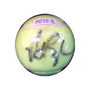 Pete Sampras AutographedTennis Ball 