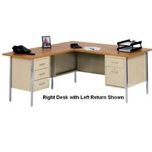  Sandusky Lee RW4224/DD100 L Shaped Desk ( Left Desk w 