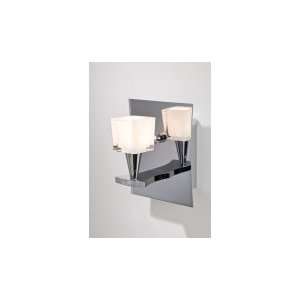   Ludwig Series 1 Light Wall Sconce in Chrome with Krystall Round glass