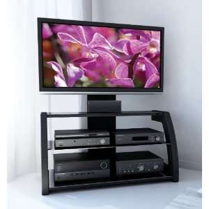  Sonax ML 1450 Milan Collection 3 in 1 Design Black TV Stand 