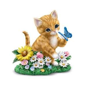  Blossoming With Purr sonality Kitten Figurine Collection 