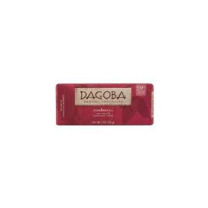 Dagoba Dag 59% Roseberry Dark Bar (Economy Case Pack) 2 Oz (Pack of 12 
