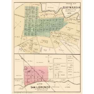   (CA) LANDOWNER MAP MAKER UNKNOWN 1878 