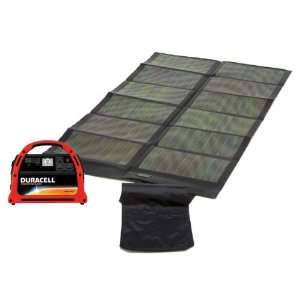  Solar Power System   600 Watt Power Pack & 62 Watt Foldable Solar 