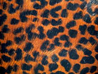 LEOPARD Print/Printed COWHIDE SKIN Rug COW HIDE CHEETAH DC3139  