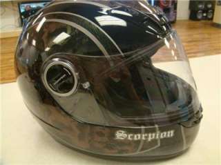 Scorpion EXO 400 Snell Dot Helmet   Medium  