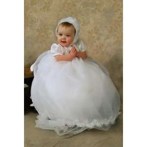  Cinderella Organza Christening Gown Baby