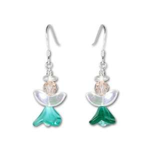  Aquamarine Angel Earring Kit Arts, Crafts & Sewing