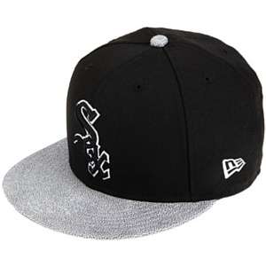   White Sox Plain Dry 59Fifty Cap (Black, 7 3/8)