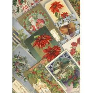   Vintage Antique Christmas Postcards 2 Santas 
