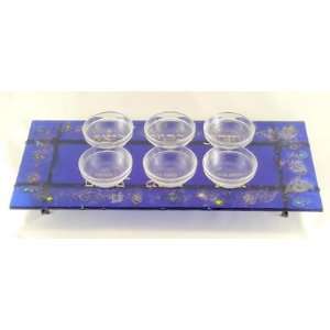  Celestial Blue Seder Plate Sbjd89 