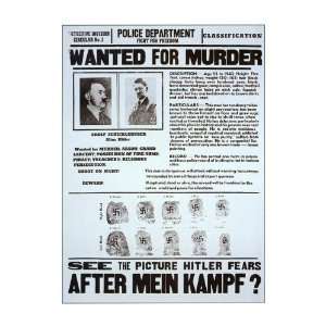  After Mein Kampf (1963) 27 x 40 Movie Poster Style A