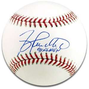  Terry Pendleton Autographed Baseball with 91 NL MVP 