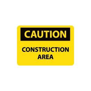  OSHA CAUTION Construction Area Safety Sign