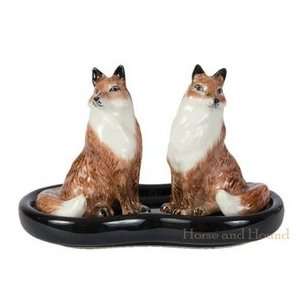  Individual Fox Salt & Pepper Set