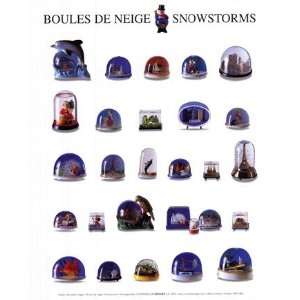 Snowstorms   Poster by Atelier Nouvelles Images (9.5x11.75 
