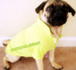 NEW STYLISH PUPPY DOG CLOTH POLO SHIRT SMALL/MEDIUM~*  