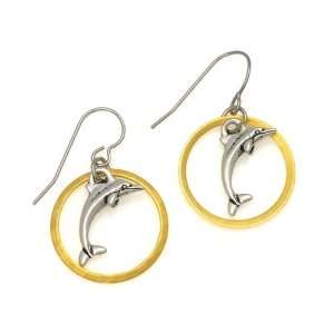   in Circle Drop Earrings Fashion Jewelry    Made In USA Jewelry