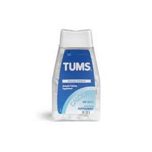  7660740520 Antacid Tums Tablets Peppermint 150 Per Bottle 