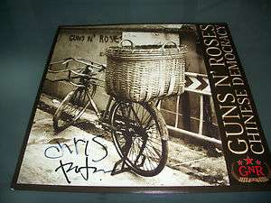   Signed Guns N Roses Chinese Democracy Limited Edition Vinyl Record